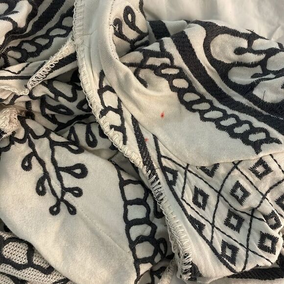 Johnny Was Biya Kiaskari Cropped Cardigan | cream/gray | size XS - Picture 8 of 10